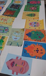 Selection of children's artwork