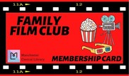 Family Film Club poster - membership card design