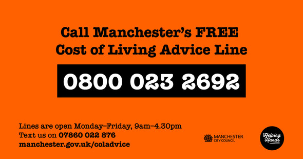 Cost of living advice line