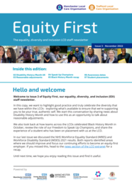 Front cover of Equity First, issue 3