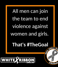 white ribbon