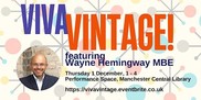 Viva Vintage event flyer
