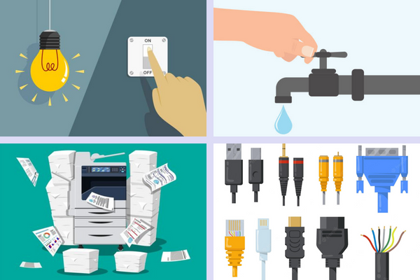 infographic depicting ways we can save energy