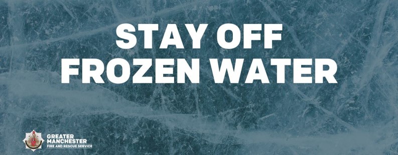Stay off frozen water