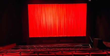 cinema screen and seating