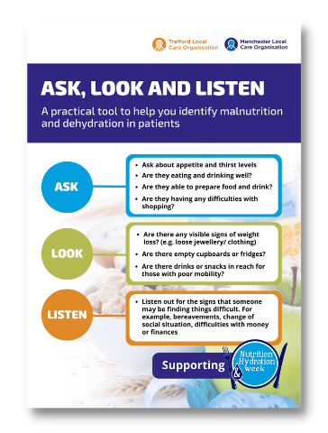 Copy of the ask, look and listen poster