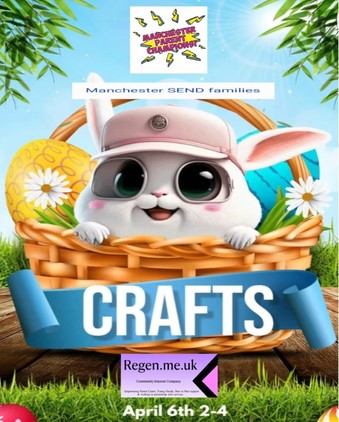 Easter crafts poster