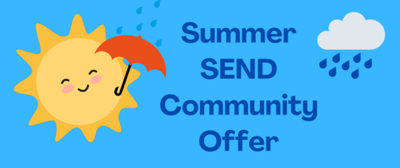 Summer SEND Community Offer poster