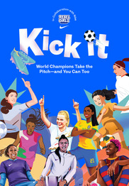 Cover of Rebel Girls 'Kick It@ book.