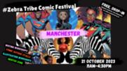Zebra Tribe Comic Festival - Comic superheroes banner