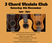 3 Chord Ukulele promotional poster