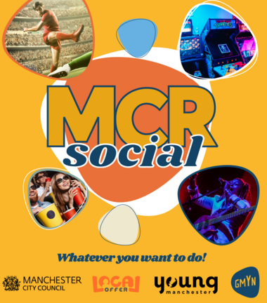 Mcr Social logo and images
