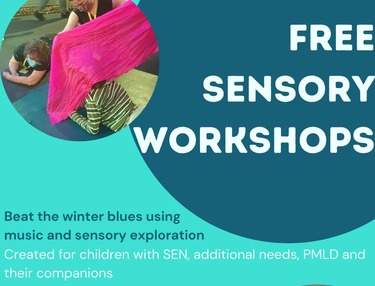 Sensory workshop poster