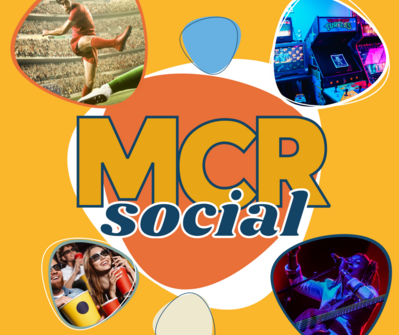 MCR Social logo and images