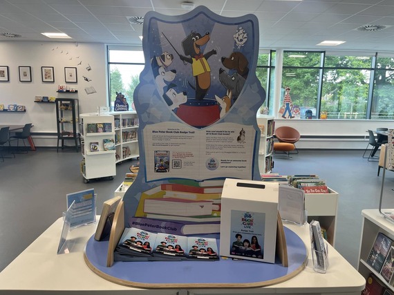 Summer Reading Challenge display