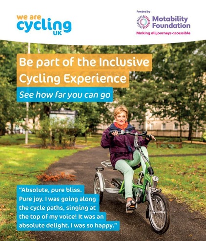Poster for Inclusive Cycling Experience