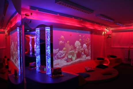 Sensory room at Redbank House