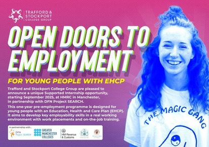 Support Internships poster