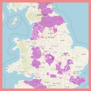 Map from LGA Case Study Bank
