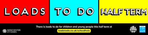 Artwork - "Loads To Do" wording in Red, blue, and Yellow blocks