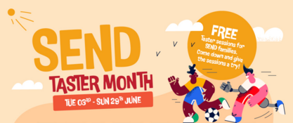 SEND taster month poster