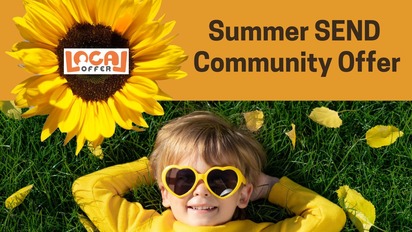 Summer SEND Community Offer poster