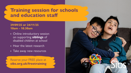 Sibs training poster