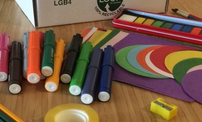 Box of craft activities