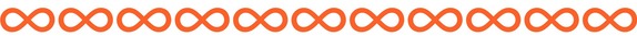 Line of infinity symbols