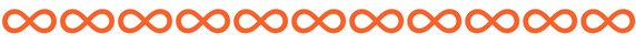 Line of infinity symbols