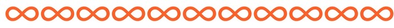 Line of infinity symbols