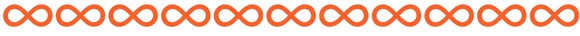 Line of infinity symbols