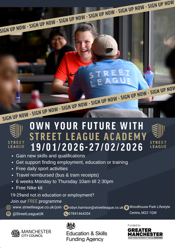 Street League Academy Poster 19 Jan