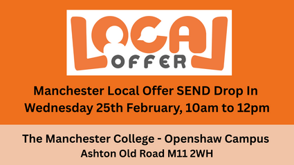 Manchester College drop in poster