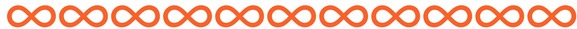 Infinity symbol line divider