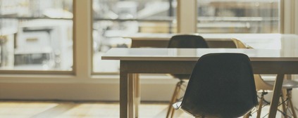 Empty school desk