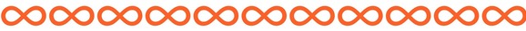 Infinity symbol line divider