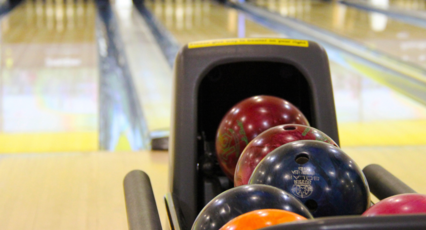 Bowling balls and alleyway