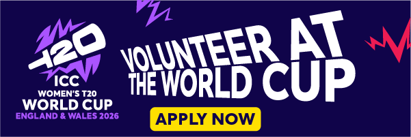 Volunteer at the Women's T20 World Cup