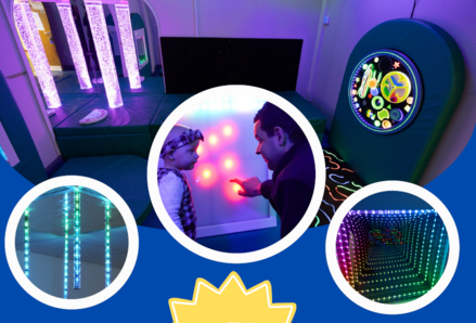 Sensory room collage