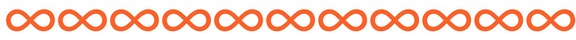 Line divider of infinity symbols