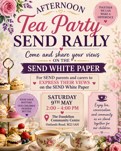 SEND rally poster