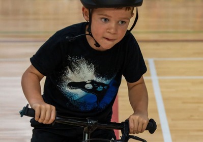 boy on bike