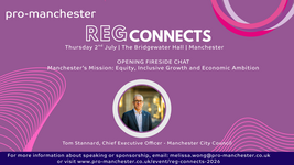 Pro Manchester REGconnects 2 July Bridgewater hall