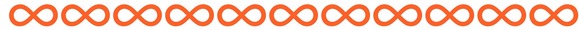 Infinity symbol line divider
