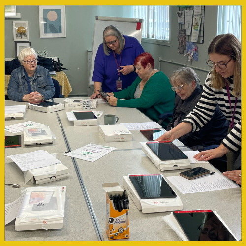 Supporting Older Residents with Devices