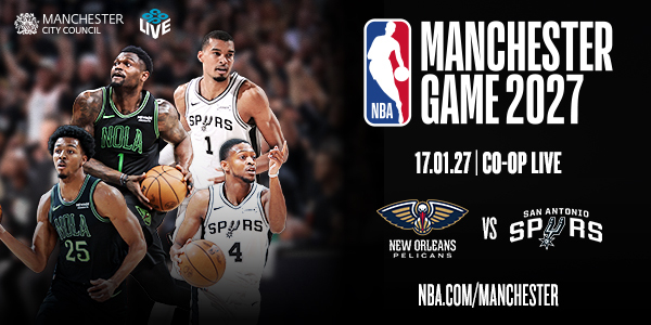 Manchester to Host NBA Regular Season Game