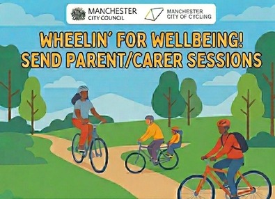 Poster for Wheelin' for Wellbeing