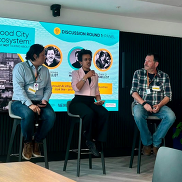 Harpreet, Sam & Carl at Good AI Ecosystem Event