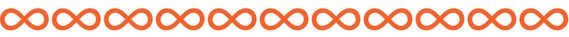 Line of infinity symbols